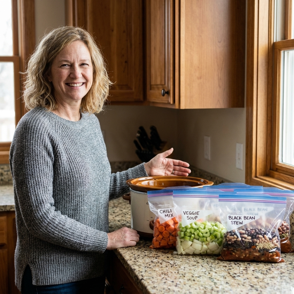 Freezer-to-Crockpot Soup Packs