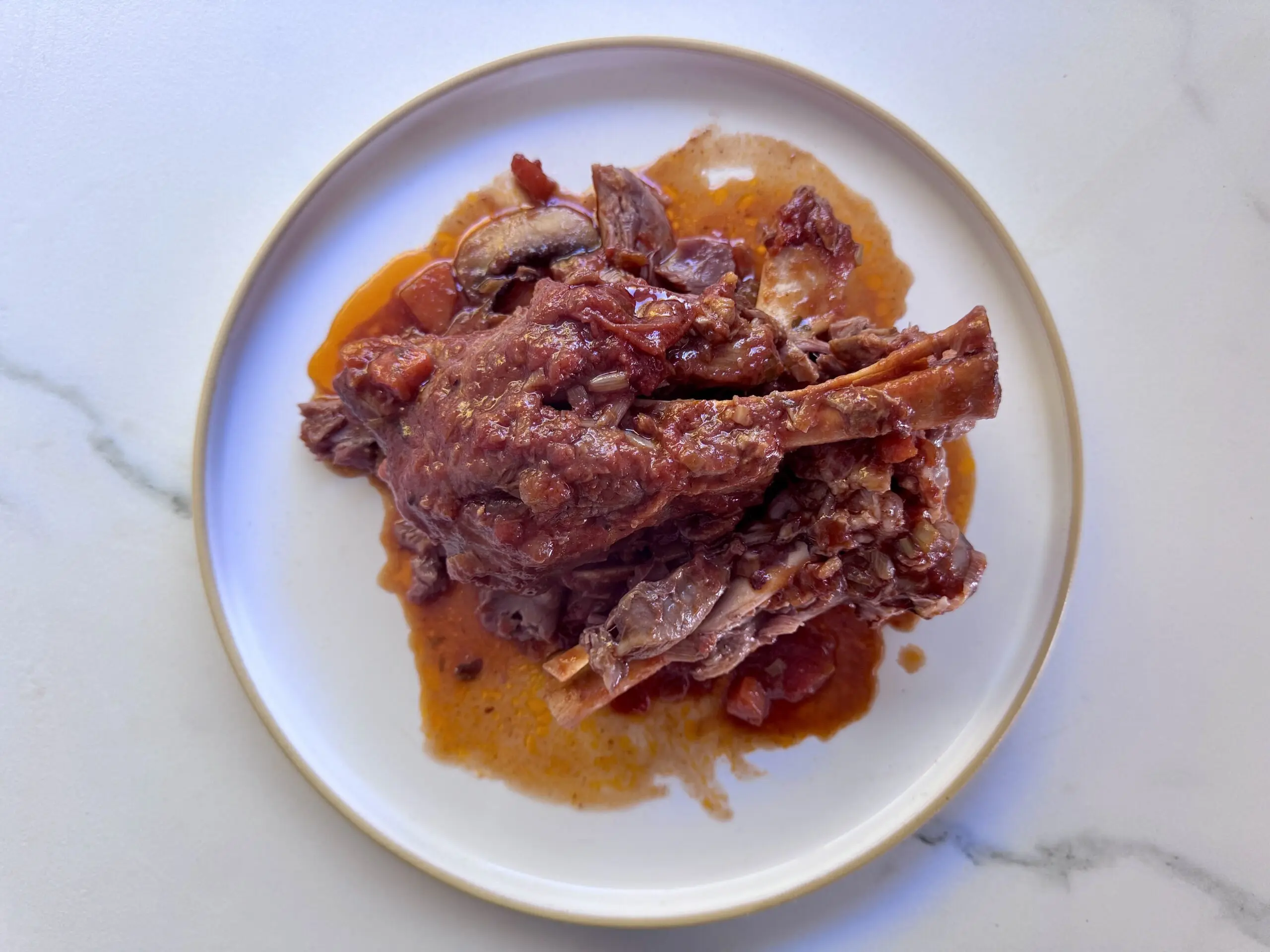 Slow Cooker Lamb Shanks