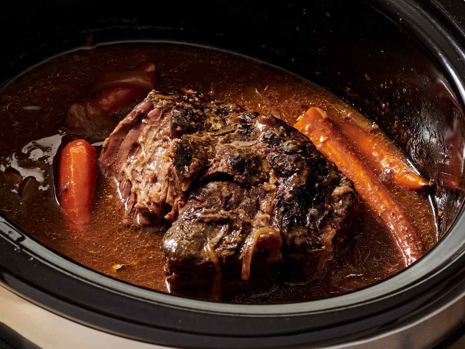 Fall-Apart Slow Cooker Beef Pot Roast