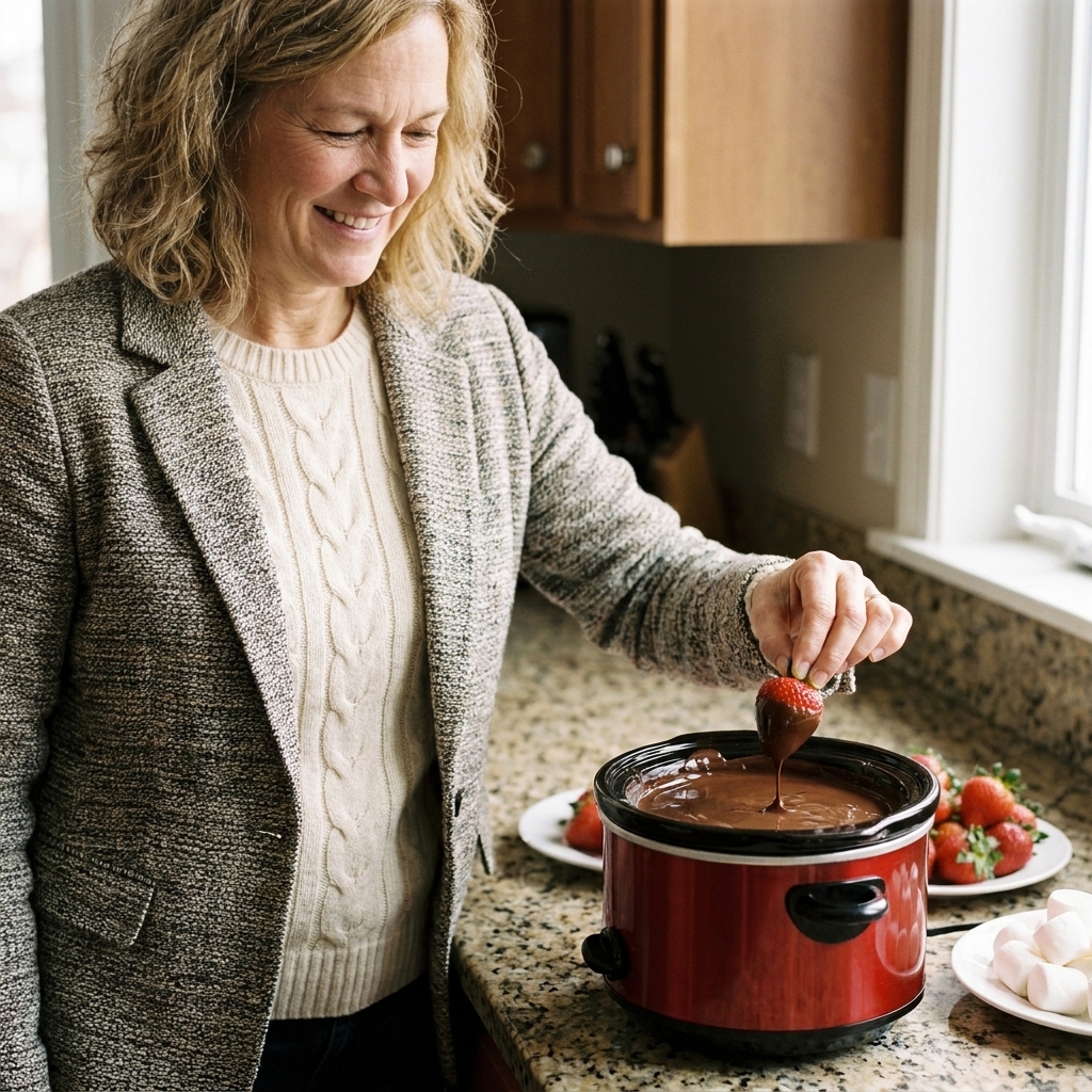 Crockpot vs. Stovetop: Melting Chocolate for Fondue