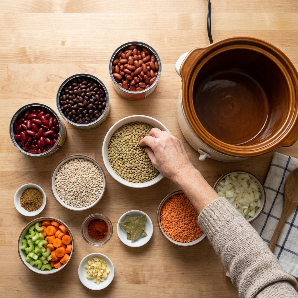 5 High-Protein Vegetarian Slow Cooker Stews That Cook While You Work